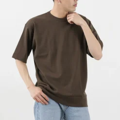 GICIPI T-Shirts^/ TONNNO Relaxed Fit Crew Neck T-Shirt
