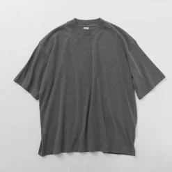GICIPI T-Shirts^/ VONGOLA Mock Neck Relaxed Fit Milled T-Shirt
