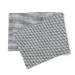 GILBERT WILSON OF HA Scarfs^/ Staggered Check Merino Wool Snood