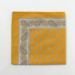 GLARNER TUECHLI Other Goods^/ Cotton Paisley Bandana