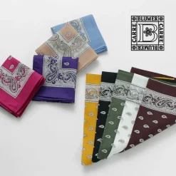 GLARNER TUECHLI Other Goods^/ Cotton Paisley Bandana