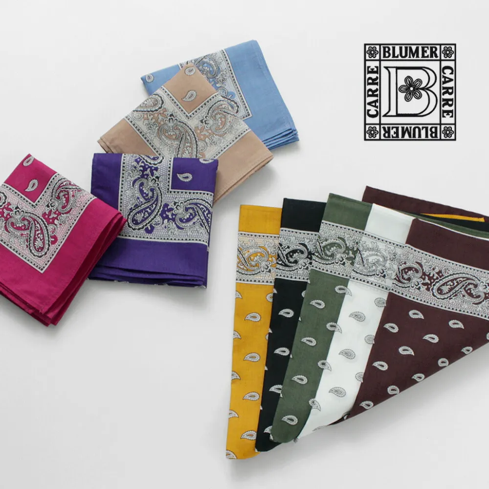 GLARNER TUECHLI Other Goods^/ Cotton Paisley Bandana