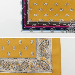 GLARNER TUECHLI Other Goods^/ Cotton Paisley Bandana