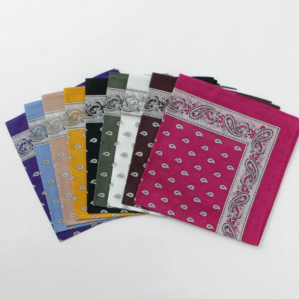 GLARNER TUECHLI Other Goods^/ Cotton Paisley Bandana