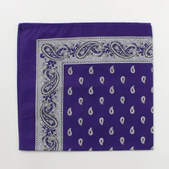 GLARNER TUECHLI Other Goods^/ Cotton Paisley Bandana