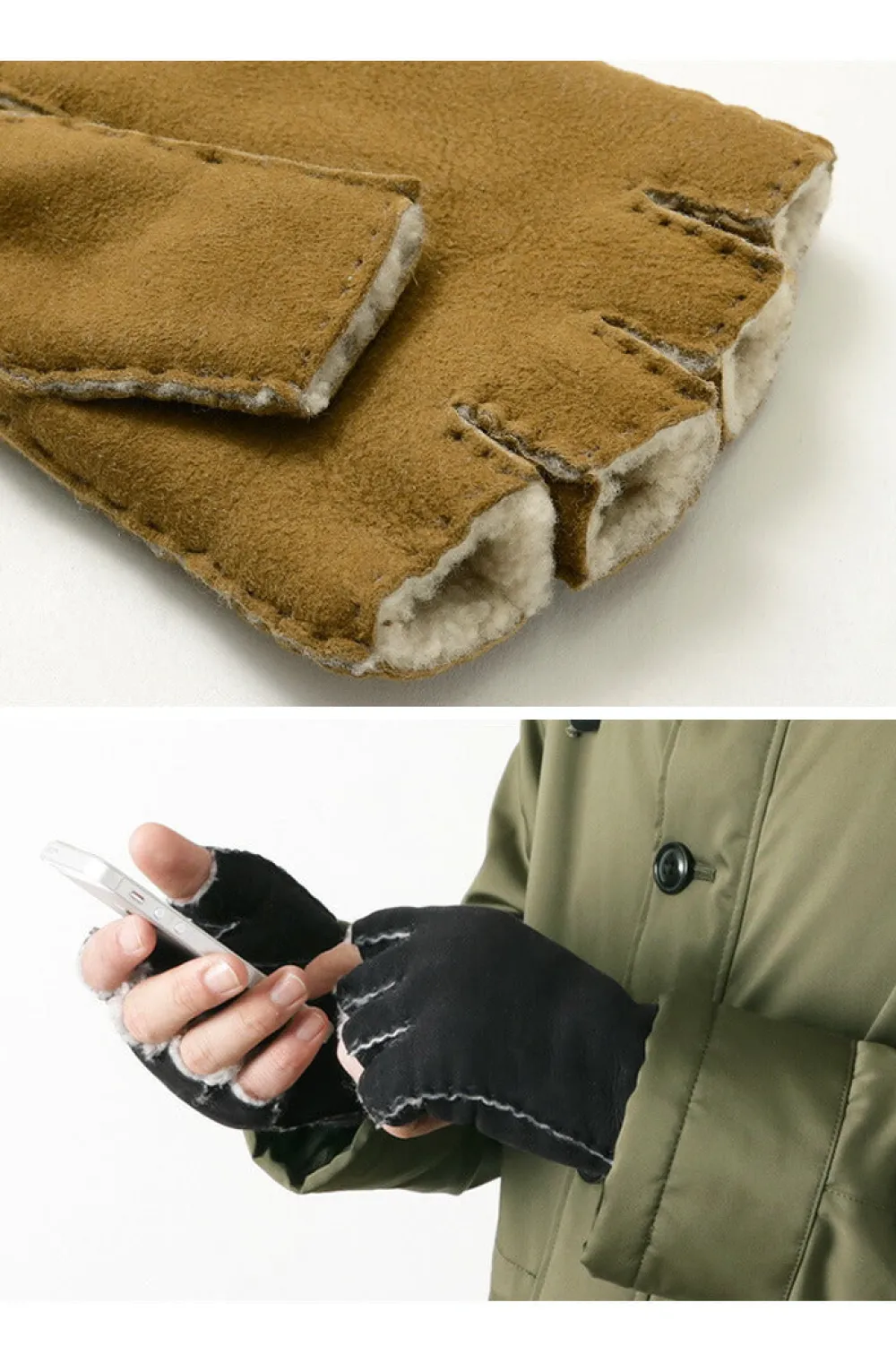GLENCROFT Gloves^/ Fingerless Gloves