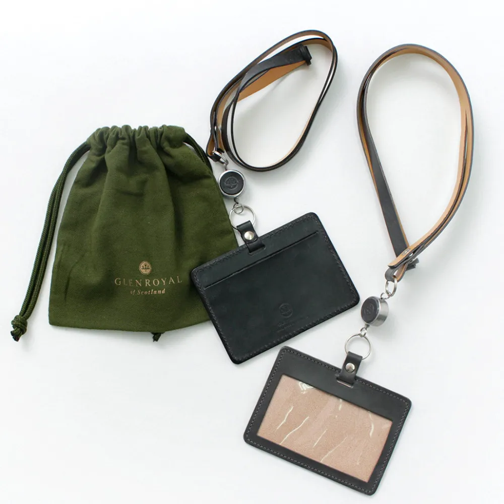 GLENROYAL Other Goods^/ ID CASE WITH REEL STRAP
