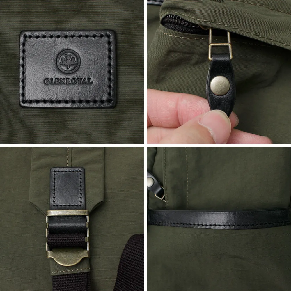GLENROYAL Backpacks^/ Round Daypack Nylon Tussah