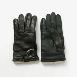 GLOVES Gloves^/ Touch Lambskin Ring Belt