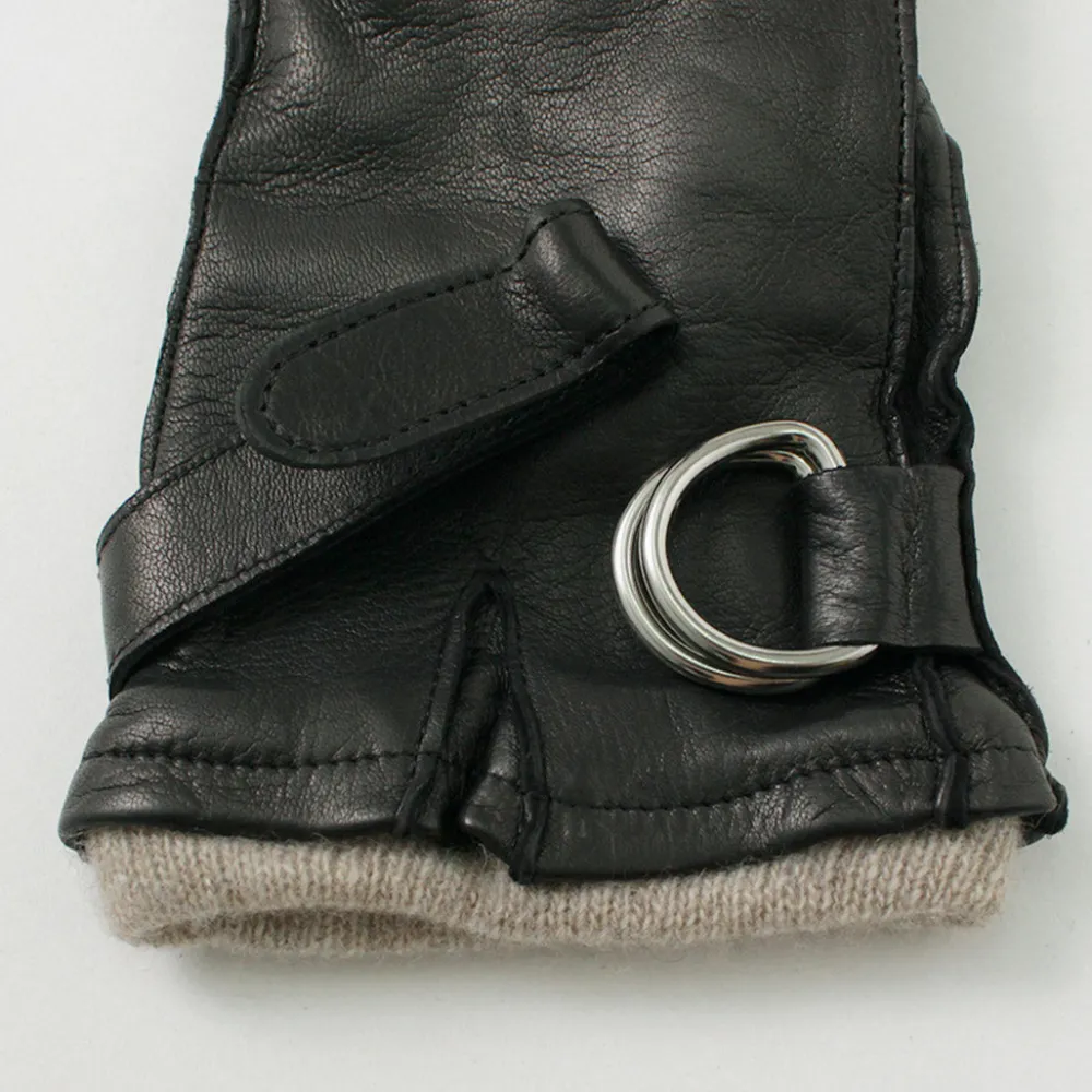 GLOVES Gloves^/ Touch Lambskin Ring Belt
