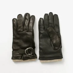 GLOVES Gloves^/ Touch Lambskin Ring Belt