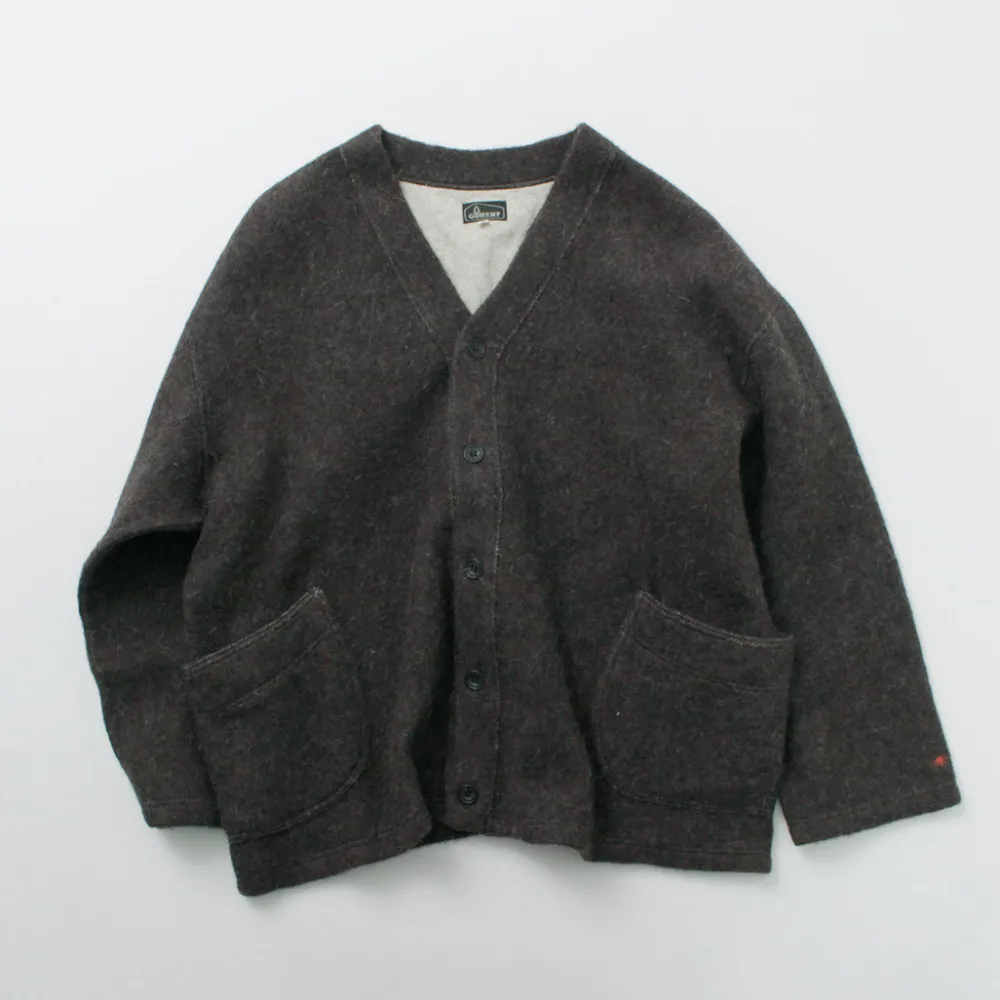 GOHEMP Cardigans^/ Aurora Cardigan charcoal
