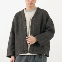 GOHEMP Cardigans^/ Aurora Cardigan charcoal