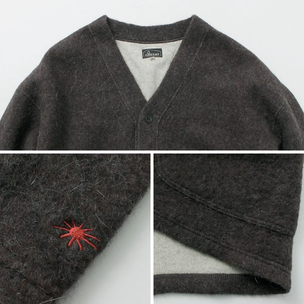 GOHEMP Cardigans^/ Aurora Cardigan charcoal