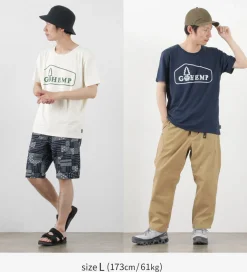 GOHEMP T-Shirts^/ Box Logo Basic Short Sleeve T-Shirt