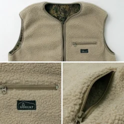 GOHEMP Vests^/ Brown Lodge Vest