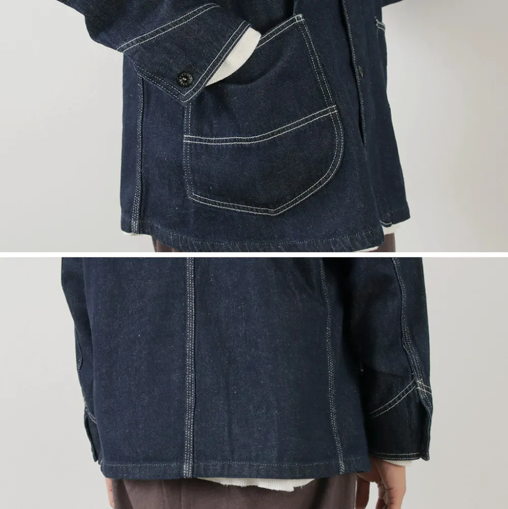 GOHEMP Jackets^/ Coverall Jacket navy