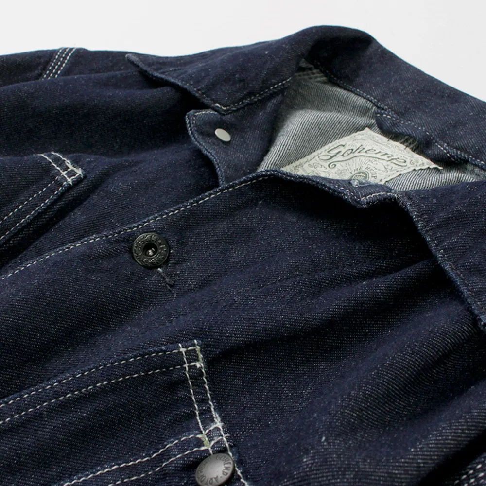 GOHEMP Jackets^/ Coverall Jacket navy