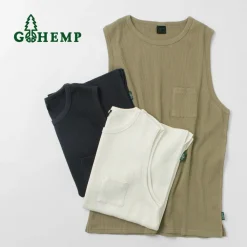 GOHEMP T-Shirts^/ Crew PK Tank Top