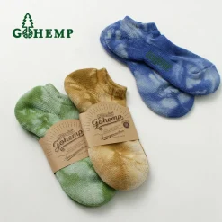 GOHEMP Socks^/ Double pile ankle socks