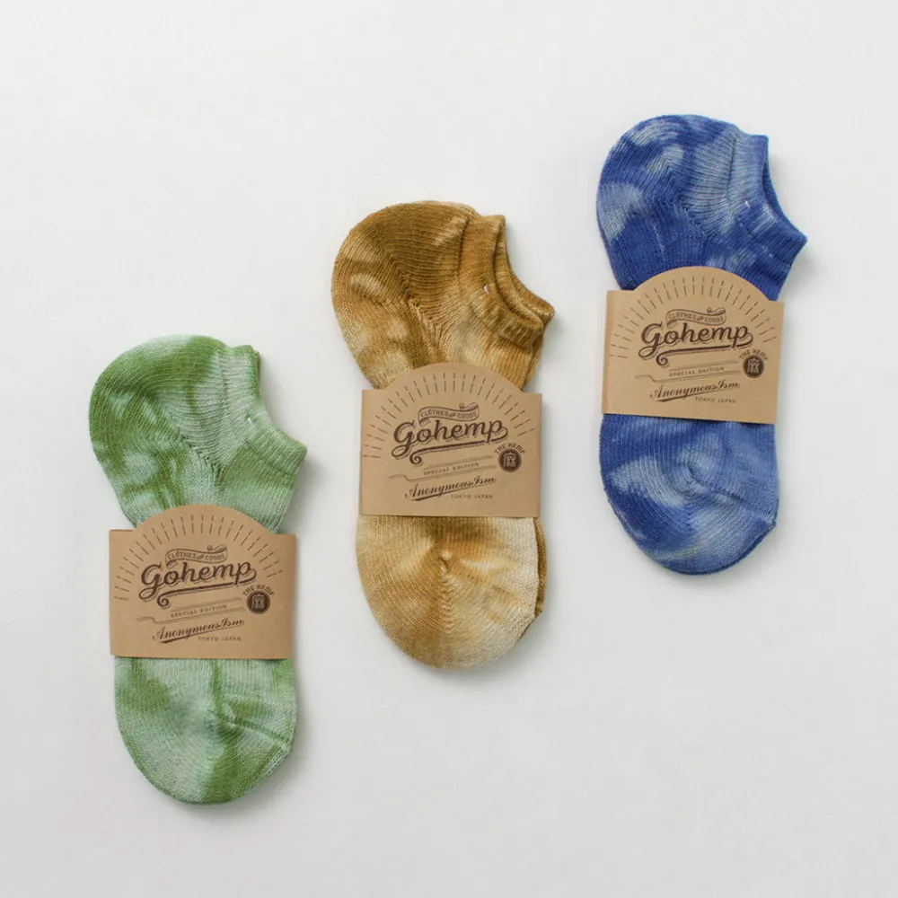 GOHEMP Socks^/ Double pile ankle socks