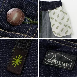 GOHEMP Shorts^/ Explorer Hybrid Shorts dark-indigo