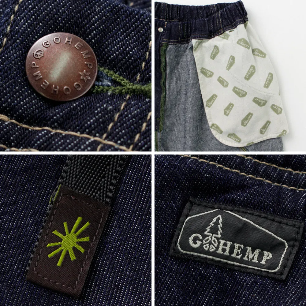 GOHEMP Shorts^/ Explorer Hybrid Shorts dark-indigo