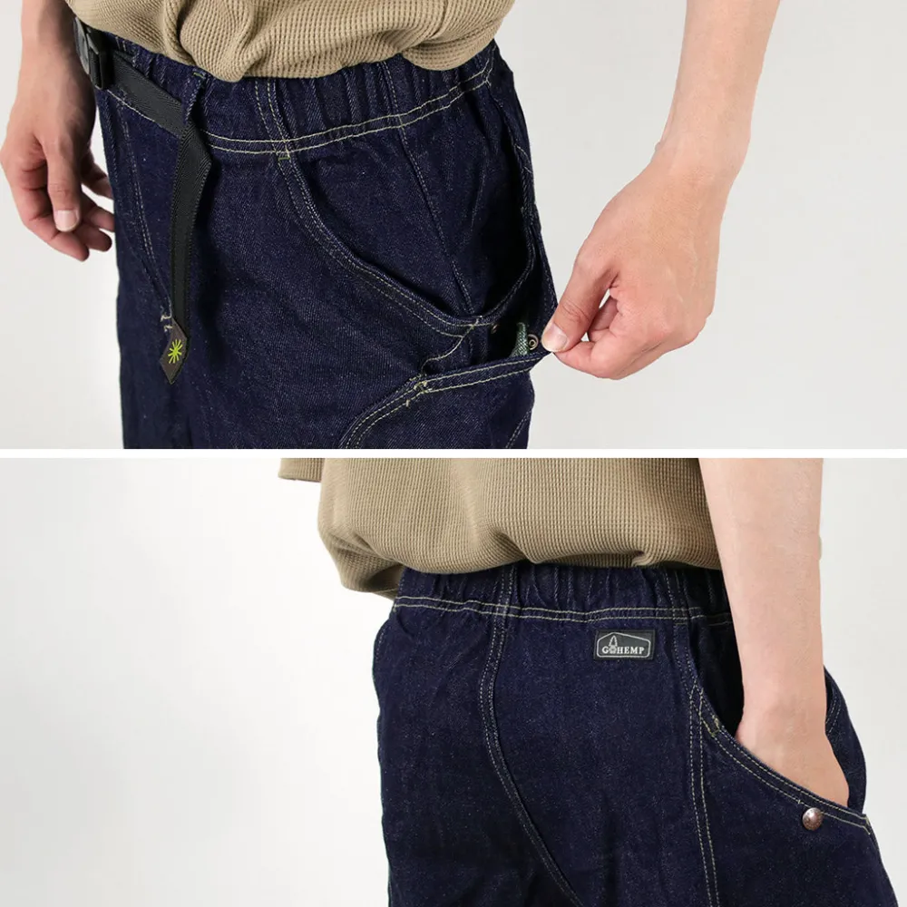 GOHEMP Shorts^/ Explorer Hybrid Shorts dark-indigo