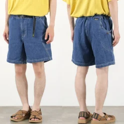 GOHEMP Shorts^/ Explorer Hybrid Shorts denim