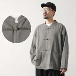 GOHEMP Shirts^/ Goku wide long-sleeved shirt