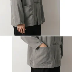 GOHEMP Shirts^/ Goku wide long-sleeved shirt