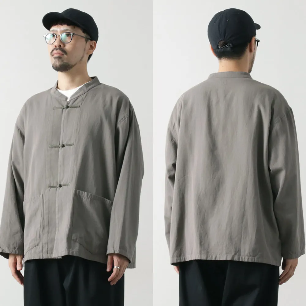 GOHEMP Shirts^/ Goku wide long-sleeved shirt
