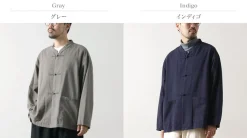 GOHEMP Shirts^/ Goku wide long-sleeved shirt