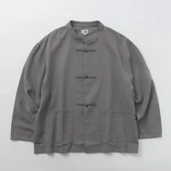 GOHEMP Shirts^/ Goku wide long-sleeved shirt