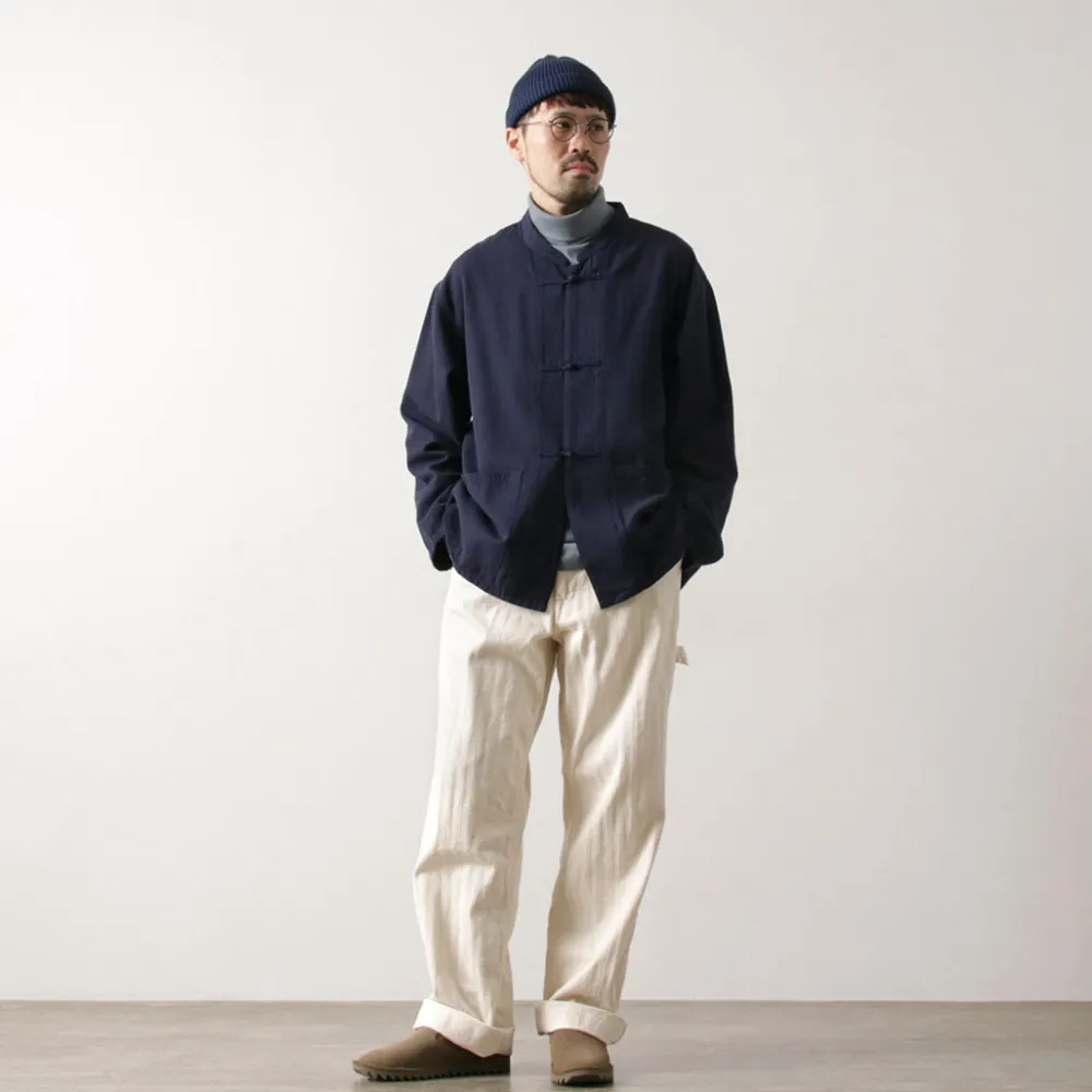 GOHEMP Shirts^/ Goku wide long-sleeved shirt