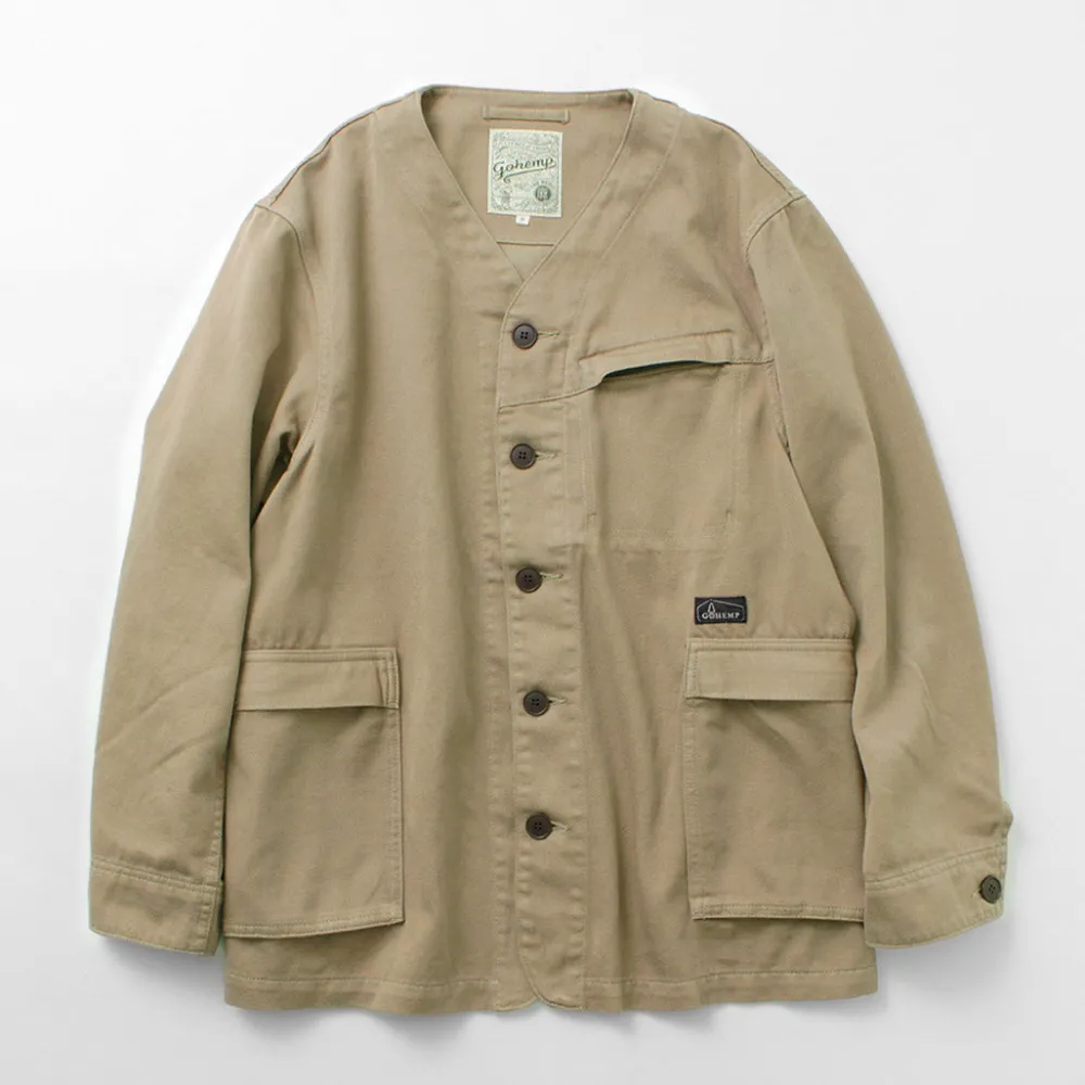GOHEMP Jackets^/ Green Lodge Jacket Hemp Cotton Recycled Polyester Cloth