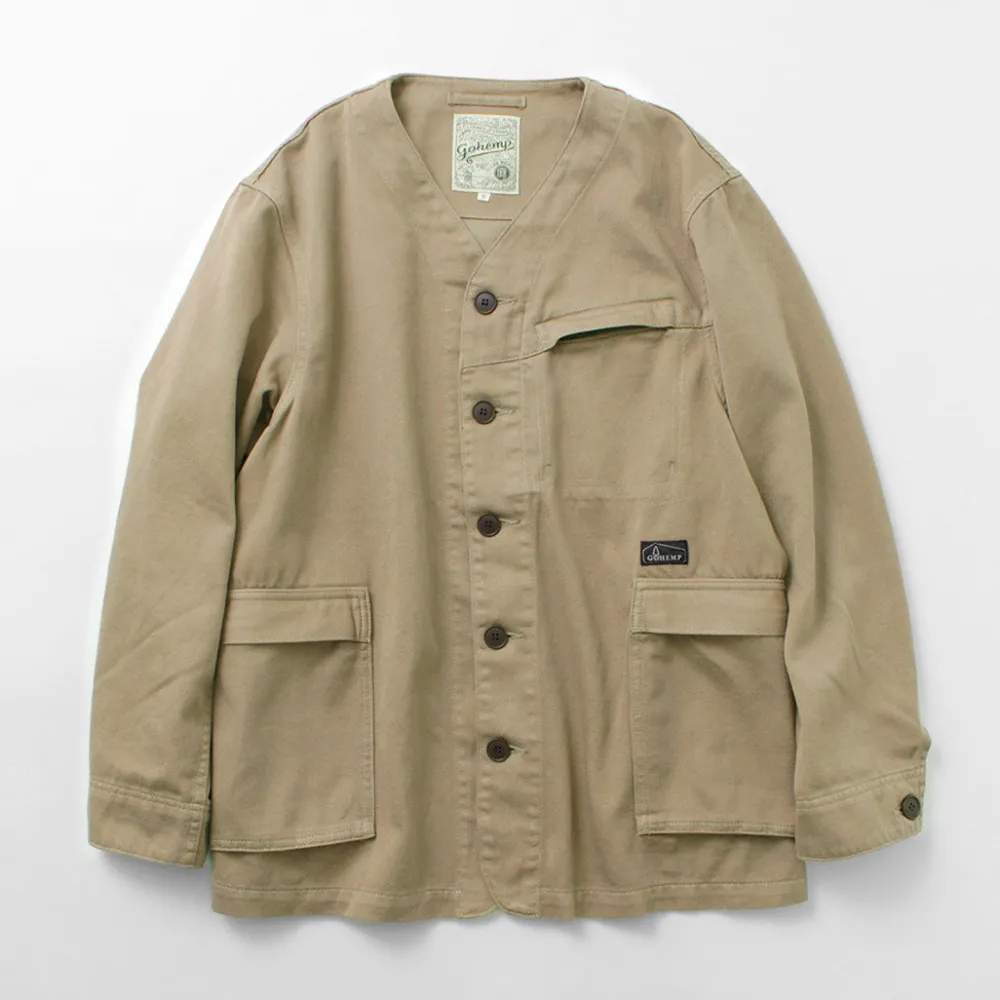 GOHEMP Jackets^/ Green Lodge Jacket Hemp Cotton Recycled Polyester Cloth