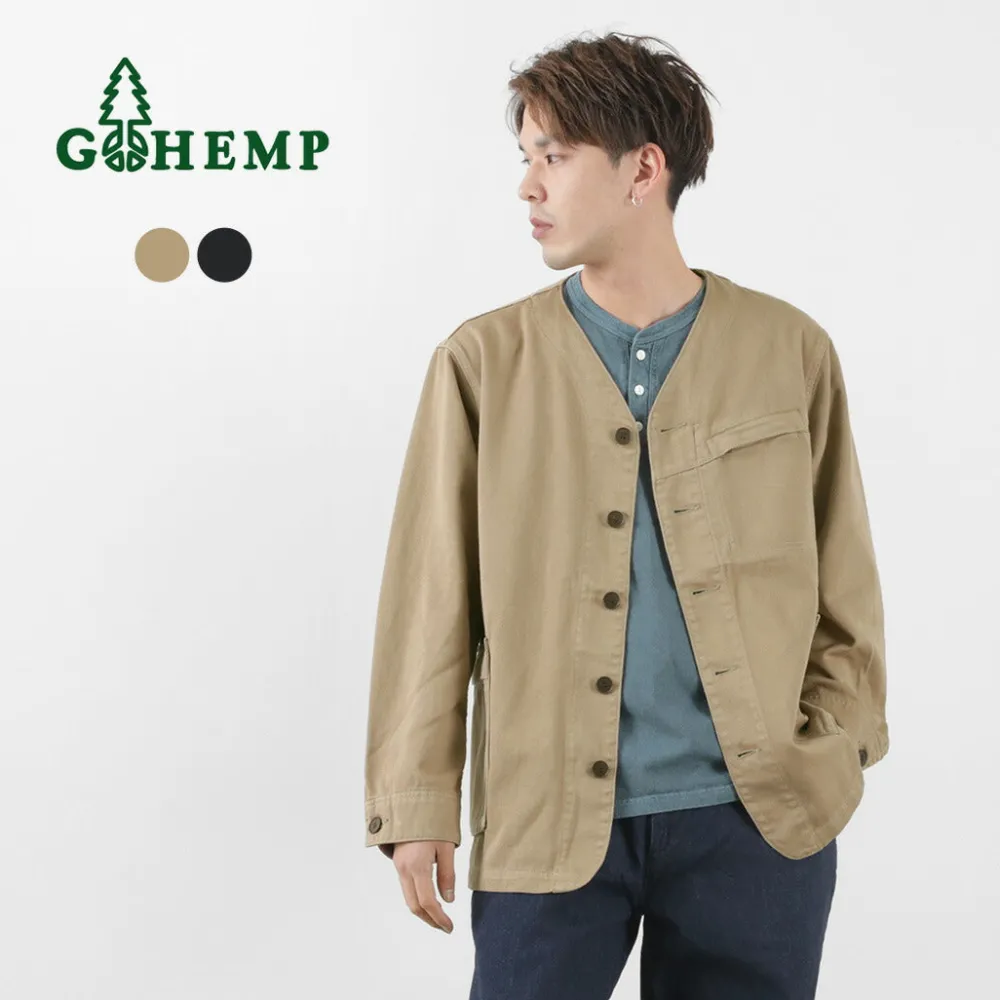 GOHEMP Jackets^/ Green Lodge Jacket Hemp Cotton Recycled Polyester Cloth