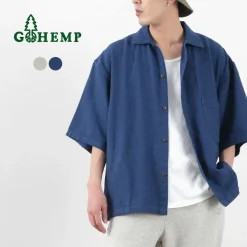 GOHEMP Shirts^/ Greenhill Shirt Hemp Cotton Broken Twill