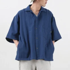 GOHEMP Shirts^/ Greenhill Shirt Hemp Cotton Broken Twill