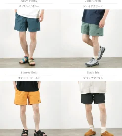 GOHEMP Shorts^/ Hemp Jam Shorts Hemp cotton/recycled polyester weather cloth