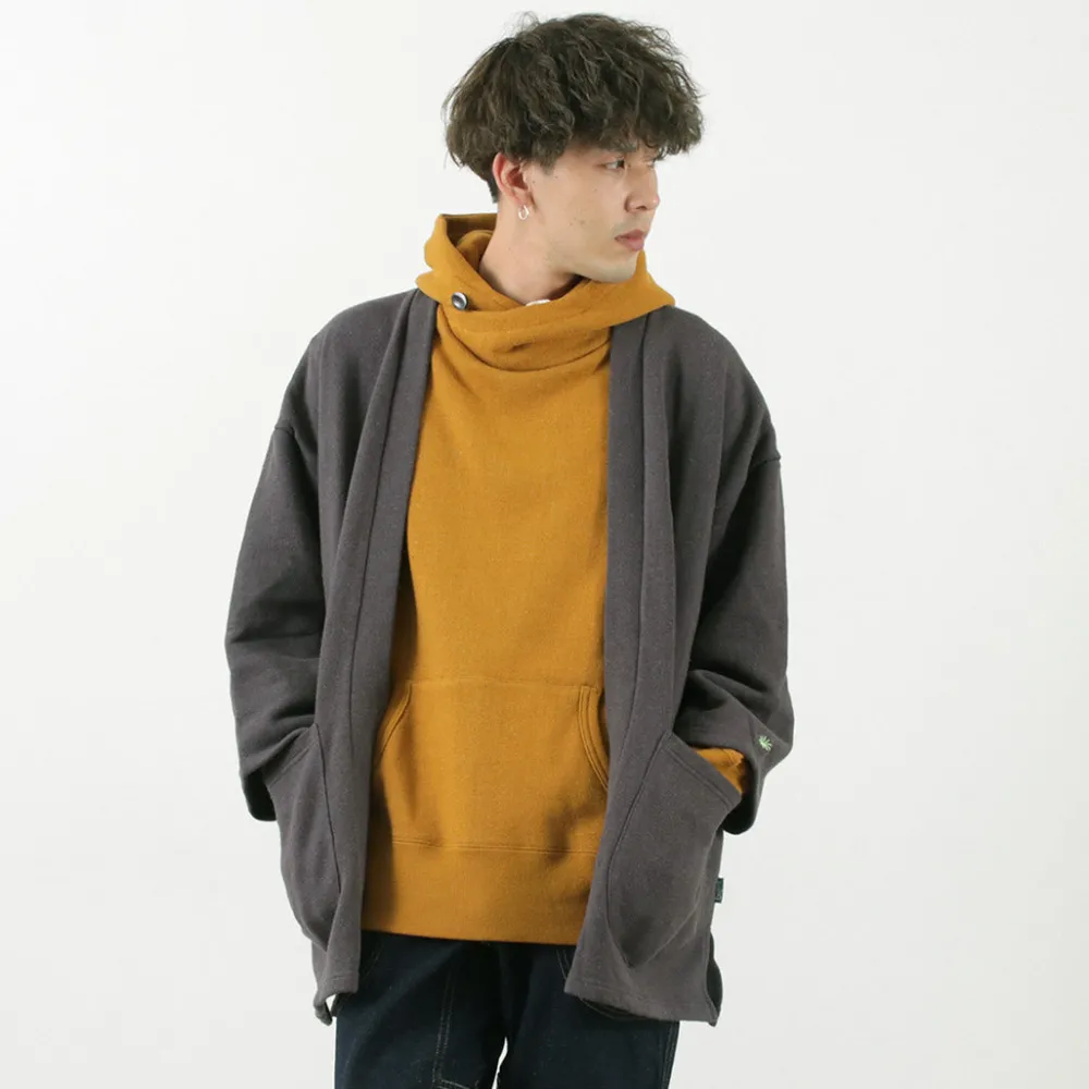 GOHEMP Cardigans^/ Hemp Sweatshirt Haori Cardigan
