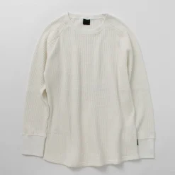 GOHEMP T-Shirts^/ Hemp Waffle BASIC Raglan Crew