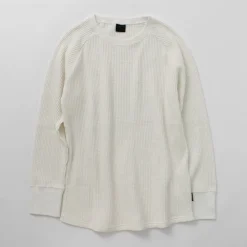 GOHEMP T-Shirts^/ Hemp Waffle BASIC Raglan Crew