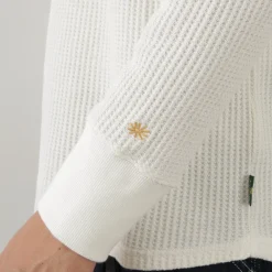 GOHEMP T-Shirts^/ Hemp Waffle BASIC Raglan Crew