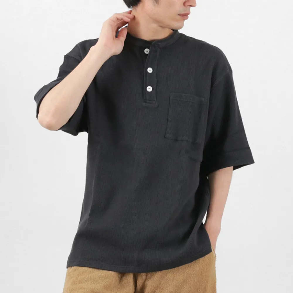 GOHEMP T-Shirts^/ Henley PK Short Sleeve Shirt
