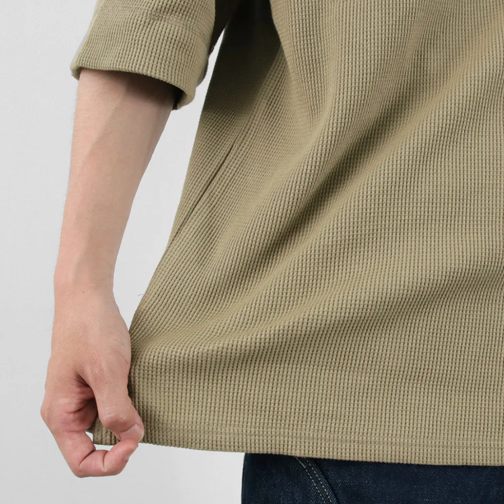 GOHEMP T-Shirts^/ Henley PK Short Sleeve Shirt