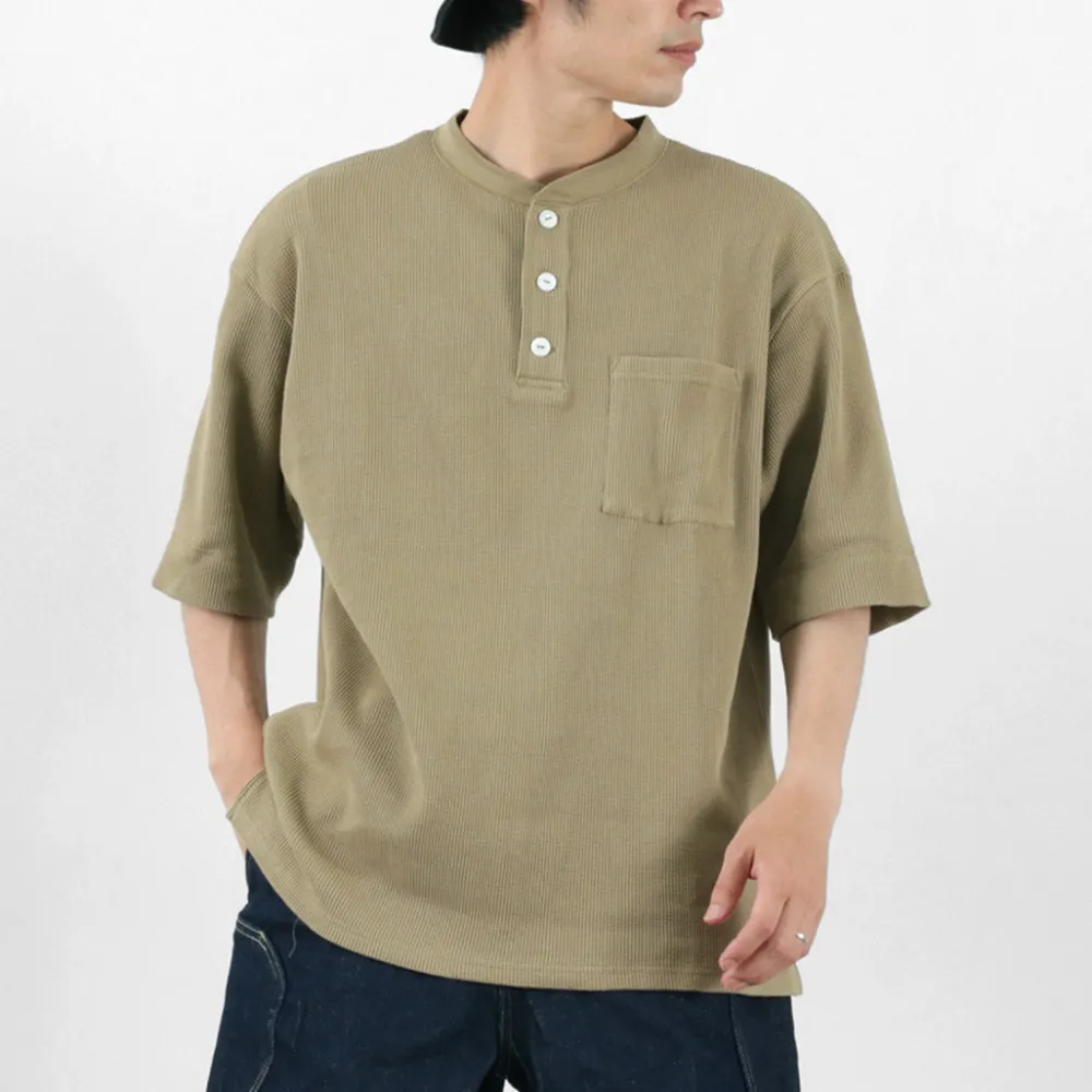 GOHEMP T-Shirts^/ Henley PK Short Sleeve Shirt
