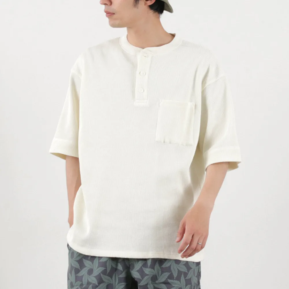 GOHEMP T-Shirts^/ Henley PK Short Sleeve Shirt