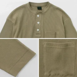 GOHEMP T-Shirts^/ Henley PK Short Sleeve Shirt